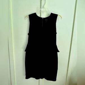 MM Couture-Perfect summer dress for a party! Sleeveless black with a peplum!
